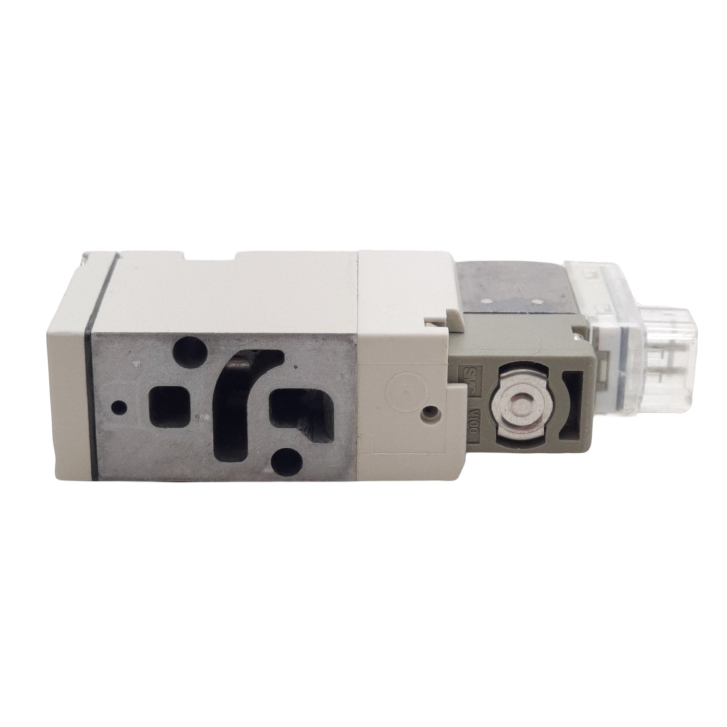 Used SMC SYJ514-5LOZ Solenoid Valve, 3-Port Normally Closed, 0.15-0.7MPa, 24VDC Coil