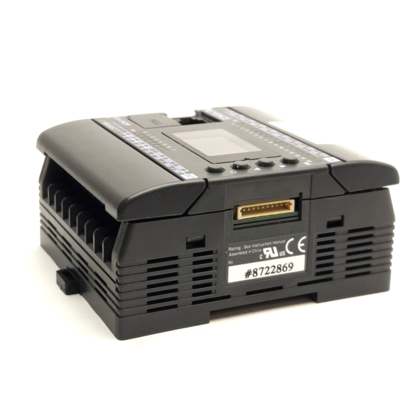 Used Keyence KV-24DR PLC Basic Unit 16-Inputs, 8-Relay Output (5A Max), 24VDC