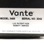 Used Vante 3400 Emerald Thermal Former Controller 2-Channel 500W 6.78MHz 120VAC