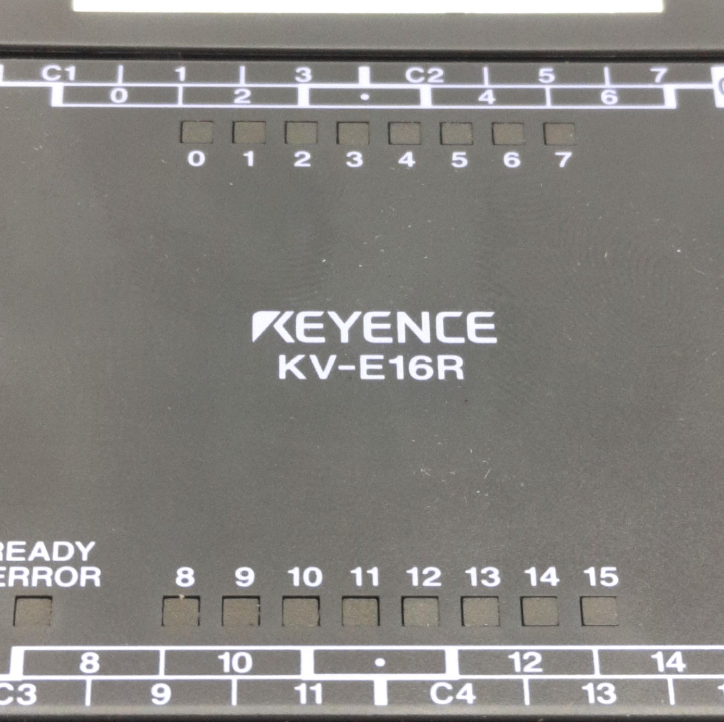 Used Keyence KV-E16R Expansion Output Module 16-Relay Outputs, 250VAC/30VDC 4A
