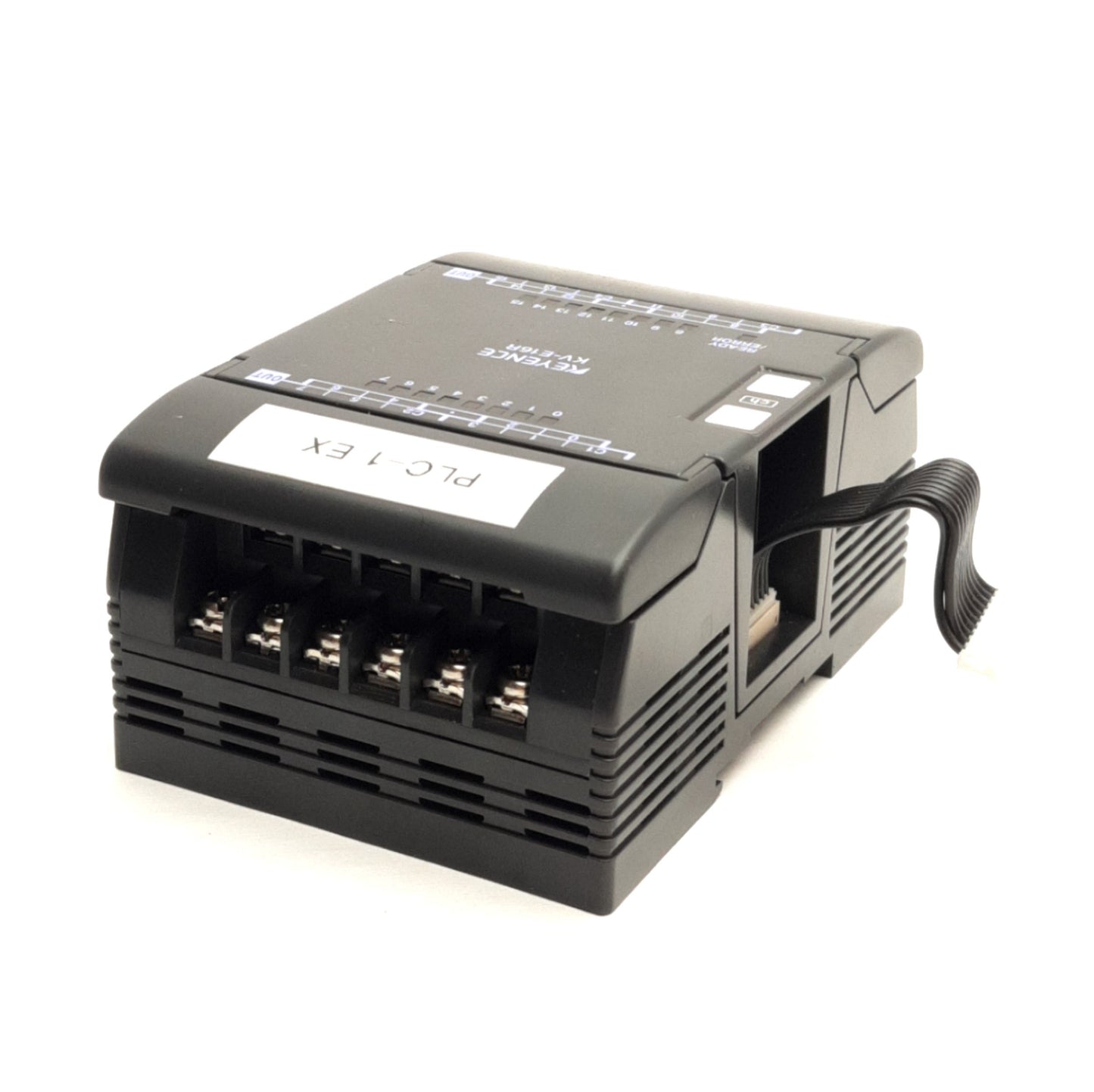 Used Keyence KV-E16R Expansion Output Module 16-Relay Outputs, 250VAC/30VDC 4A