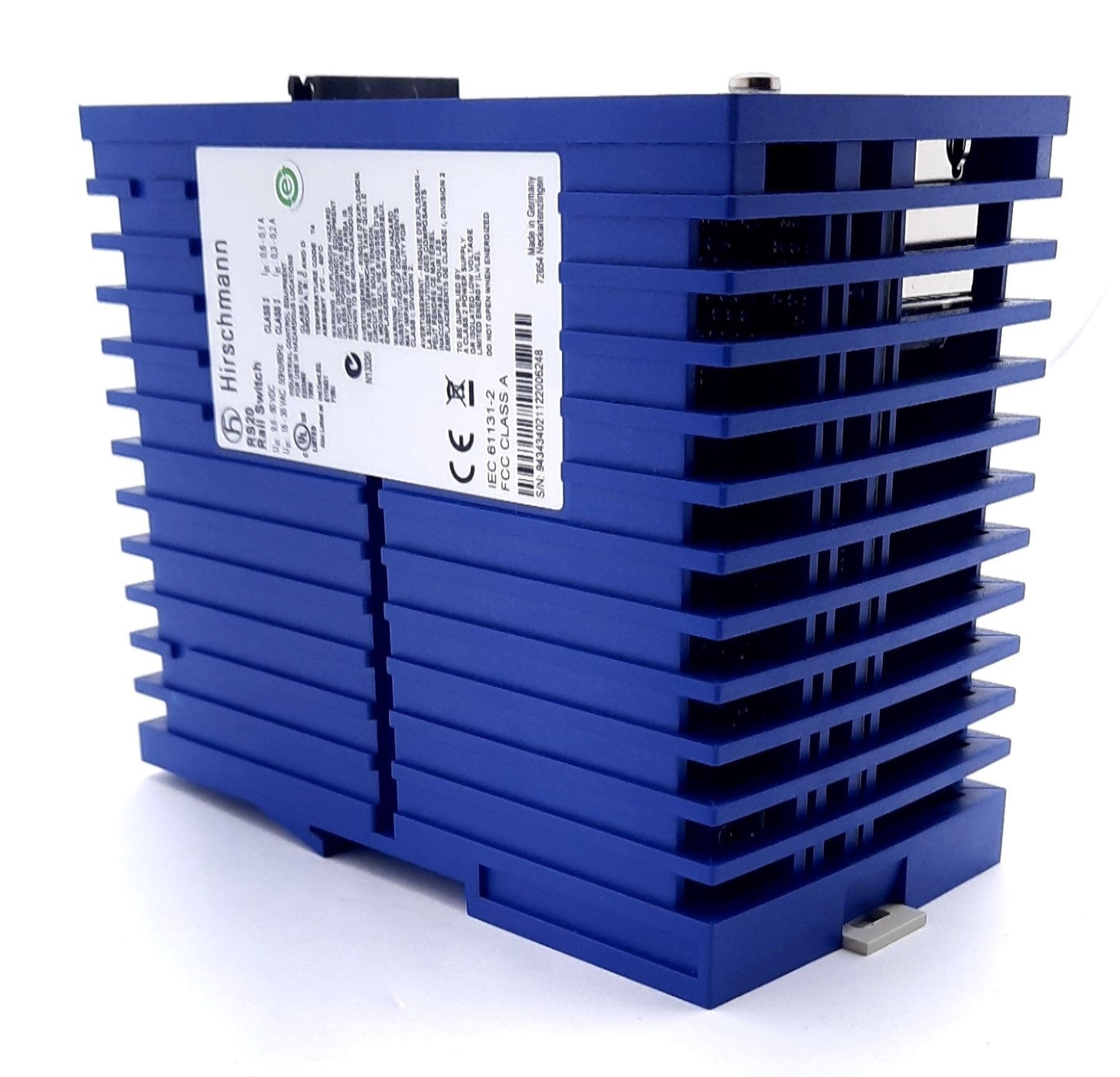 Used Hirschmann RS20-0800T1T1SDAEHH04.2.03 Ethernet Rail Switch 9.6-60VDC 18-30VAC