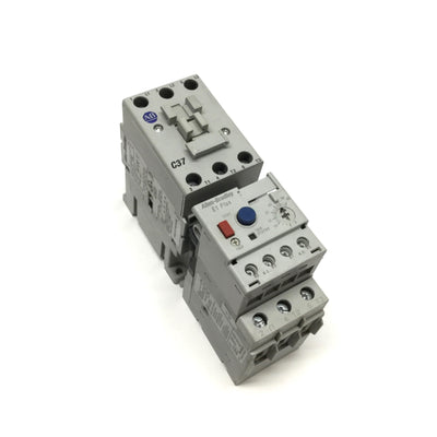 Used Allen Bradley 100-C37D00 / 193-EEFD Motor Starter, 110/120VAC, 3-Pole, 9-45A OL