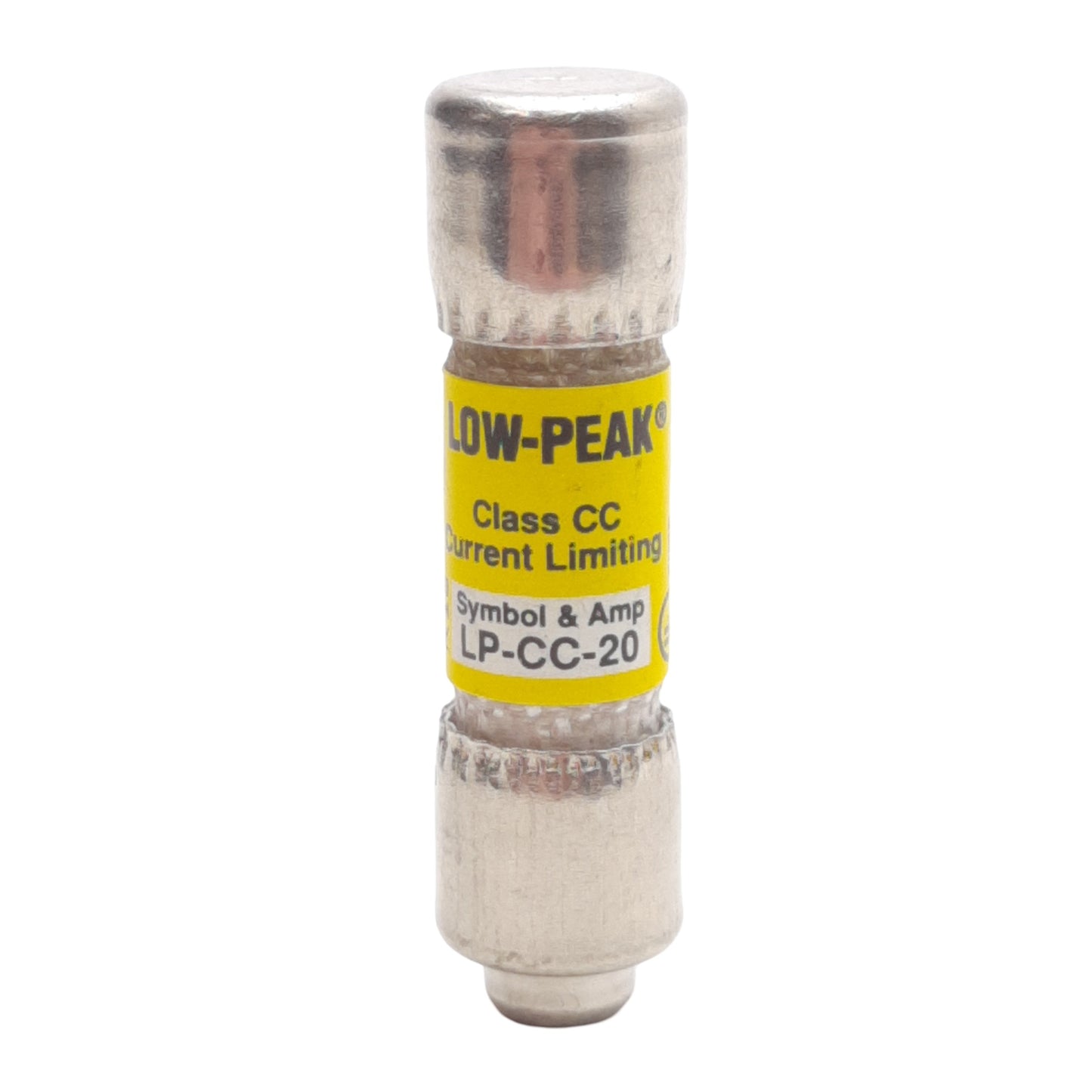 Used Lot of 10 Bussmann LP-CC-20 Low-Peak Time Delay Class CC Fuse 20A 600VAC/300VDC