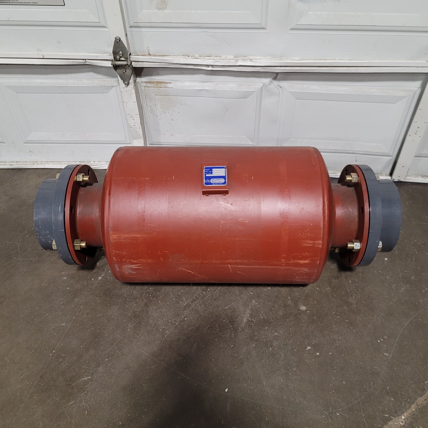 Used Stoddard C26-8 Centrifugal Compressor Silencer, 16501-19250ICFM, 8" Ports