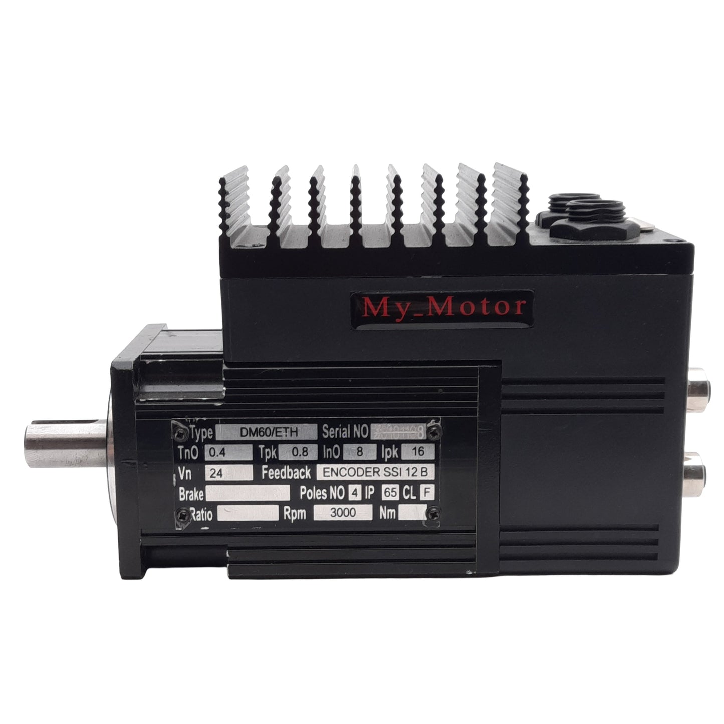 Used My_Motor DM60/ETH Stepper Motor, 4-Pole, 24V 8A, 3000RPM, 12bit SSI Encoder