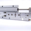Used SMC MXF12-50 Low Profile Slide Table, 50mm Stroke, 12mm Bore, 22 - 102 PSI