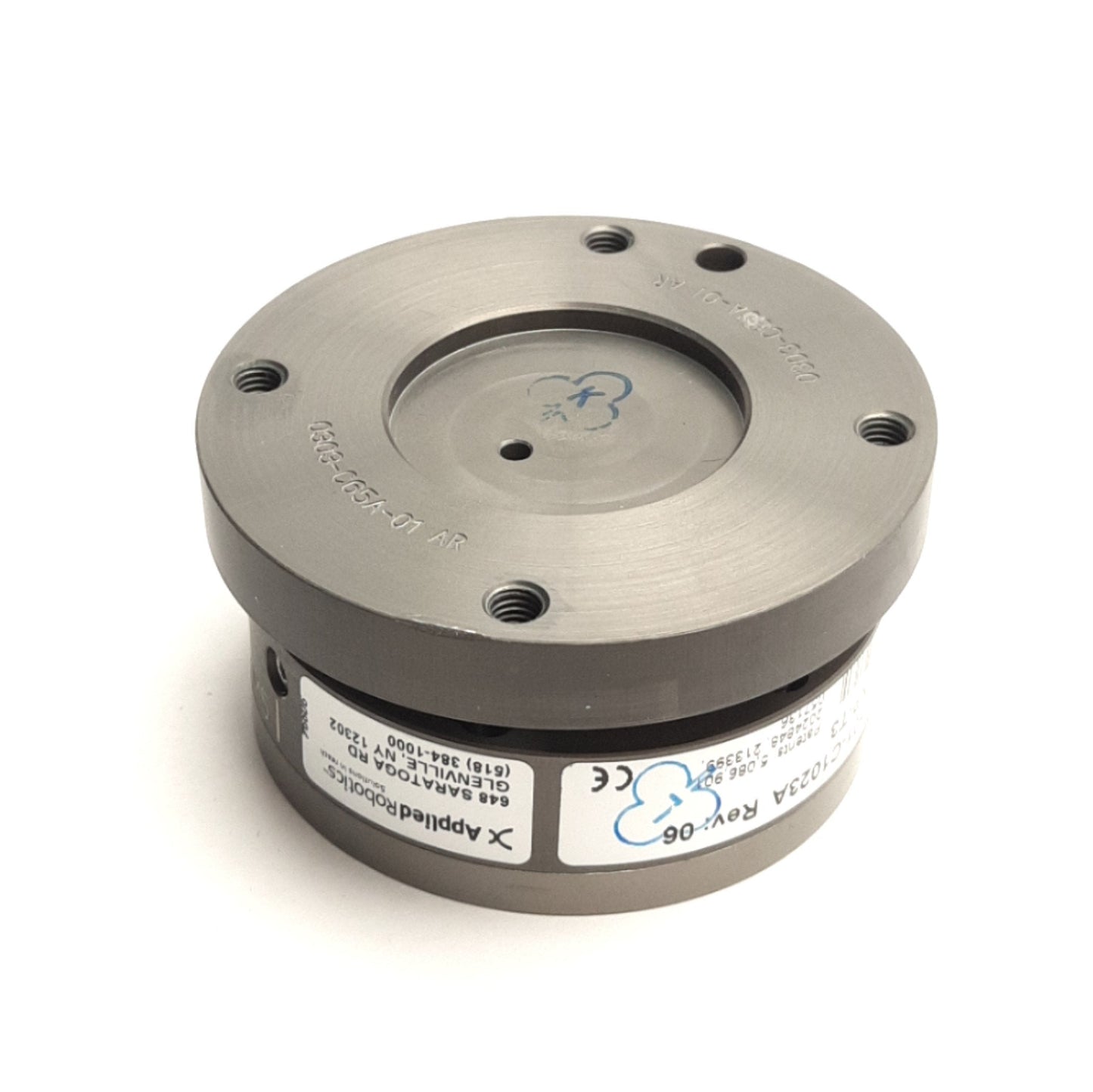 Used Applied Robotics QS-25ANP-T3 QuickStop Robot Collision Sensor *Adapter Plate*