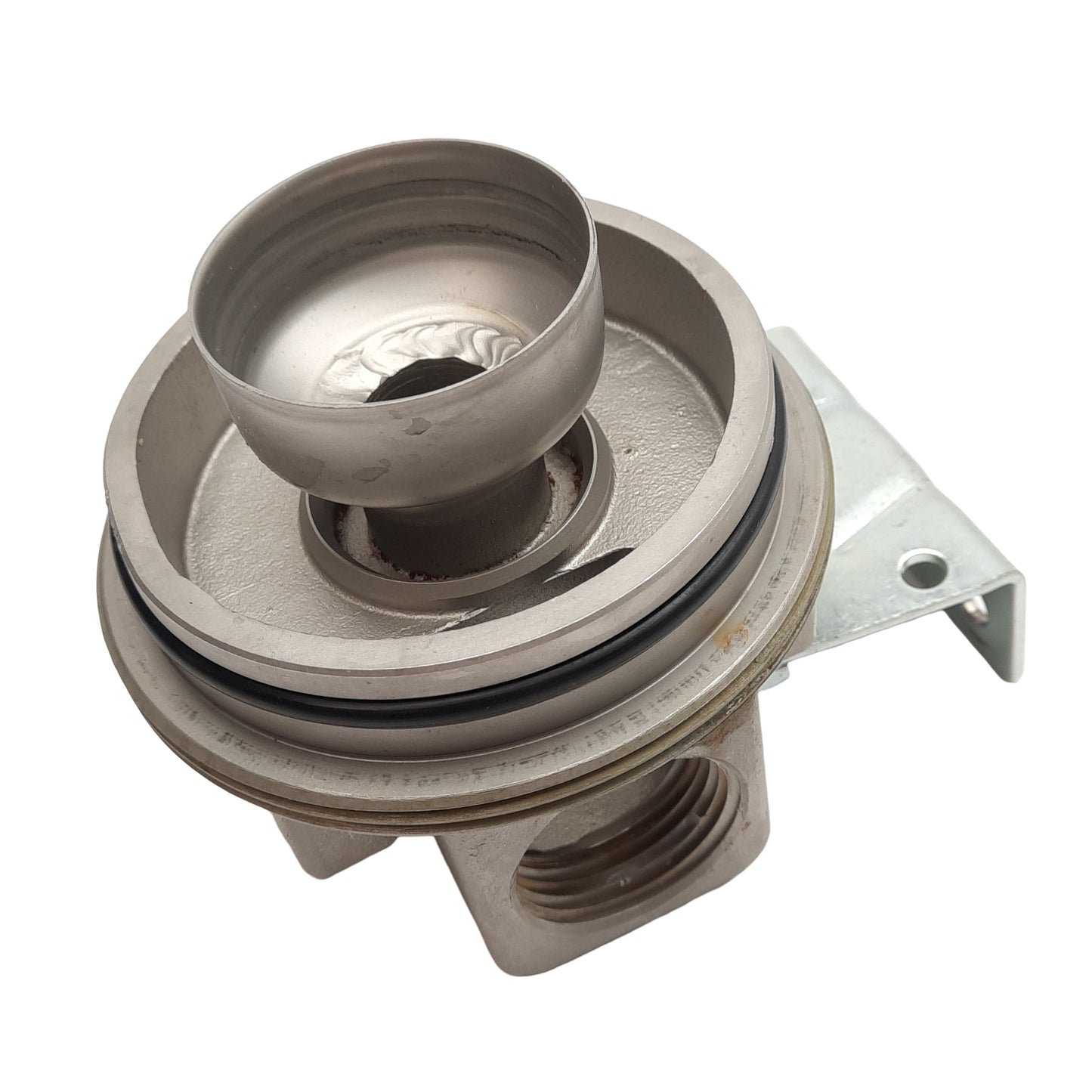 Used Shelco CSF-808-222 Single Cartridge Filter Housing, 300PSIG, 1in NPT, 316L SS