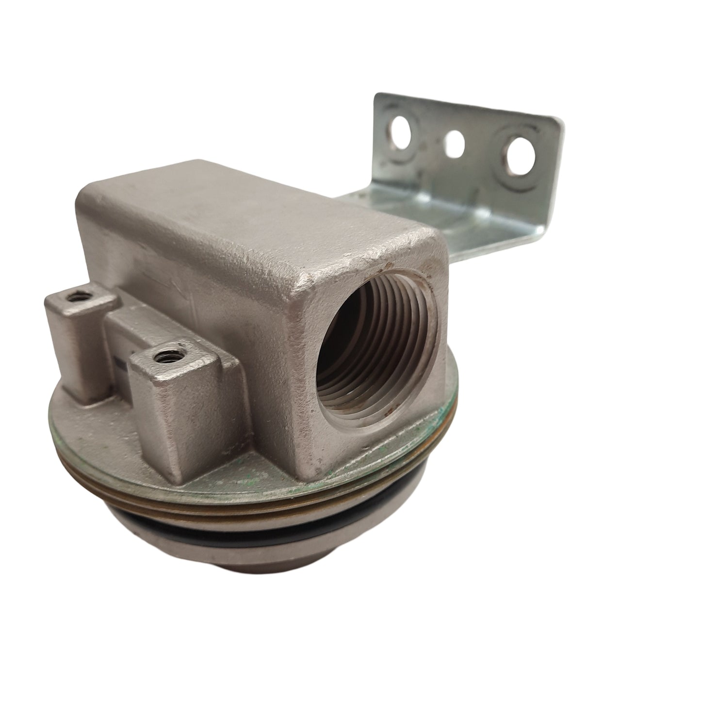 Used Shelco CSF-808-222 Single Cartridge Filter Housing, 300PSIG, 1in NPT, 316L SS
