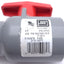 Used Spears 2131-007C CPVC Ball Valve, 235psi, 3/4in FNPT, 4-1/16in Inlet to Outlet