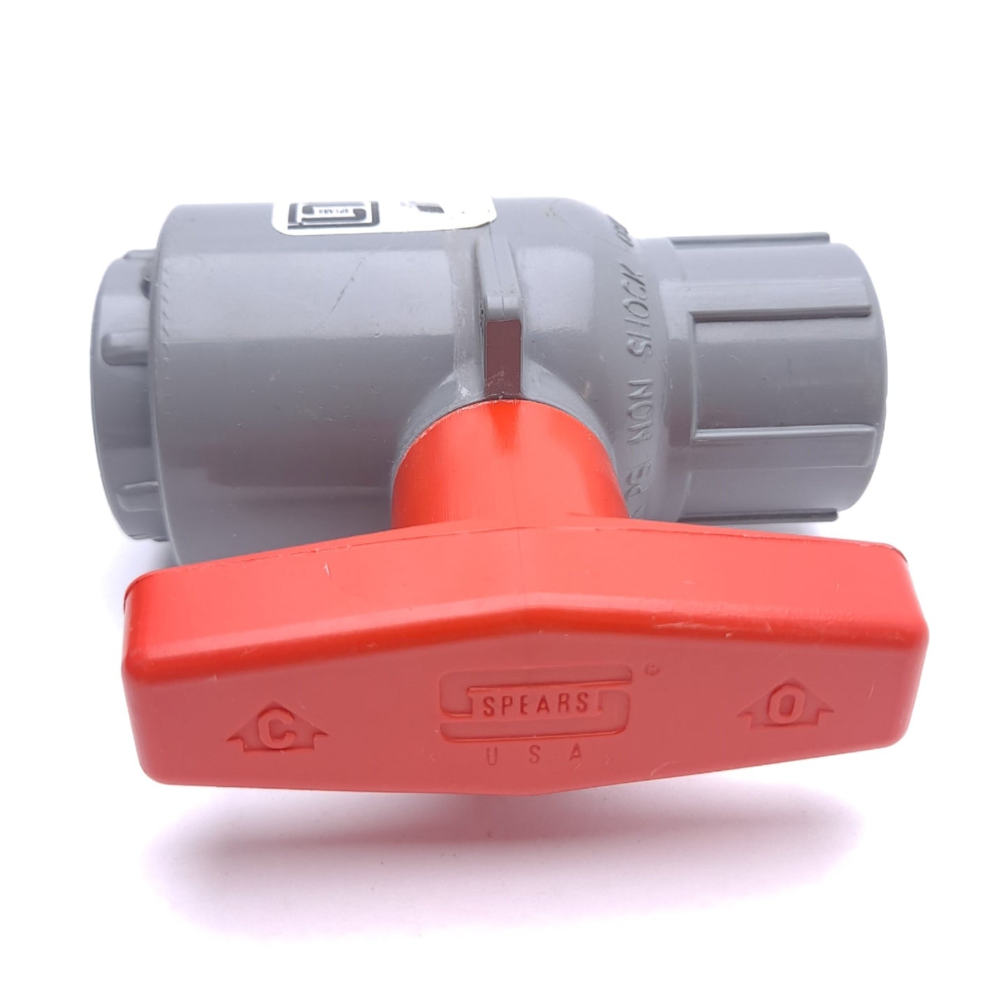 Used Spears 2131-007C CPVC Ball Valve, 235psi, 3/4in FNPT, 4-1/16in Inlet to Outlet