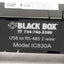 Used Black Box IC830A Mini-Converter (USB to Serial) USB-B to RS-485 2-Wire, DB9-F