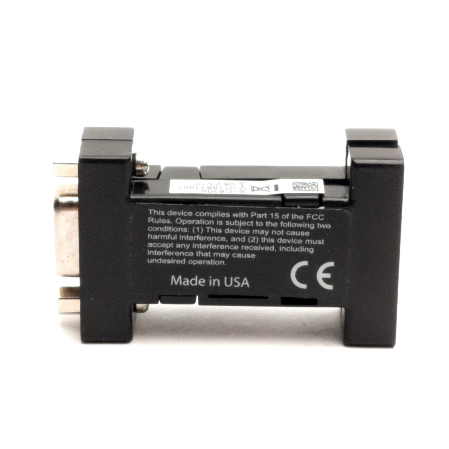 Used Black Box IC830A Mini-Converter (USB to Serial) USB-B to RS-485 2-Wire, DB9-F