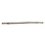 Used Stainless Steel Braided Flexible Hose, 1in NPT Male, ø1.1in OD, 24in Long