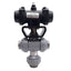 Used Asahi/America AP79PS Pneumatic Actuator & Ball Valve, Spring Return, 3/4in NPT