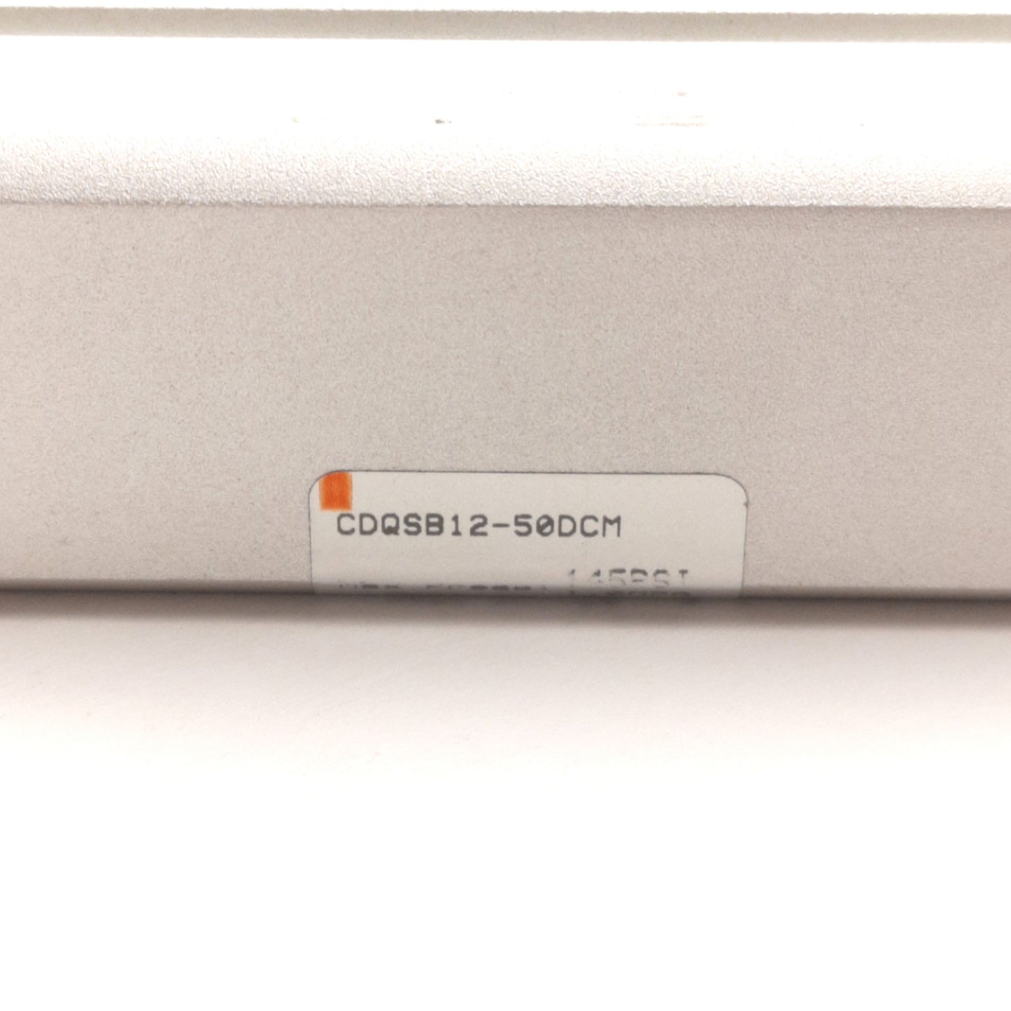 Used SMC CDQSB12-DCM Compact Pneumatic Cylinder, Dbl-Acting, 50mm Stroke, 12mm Bore