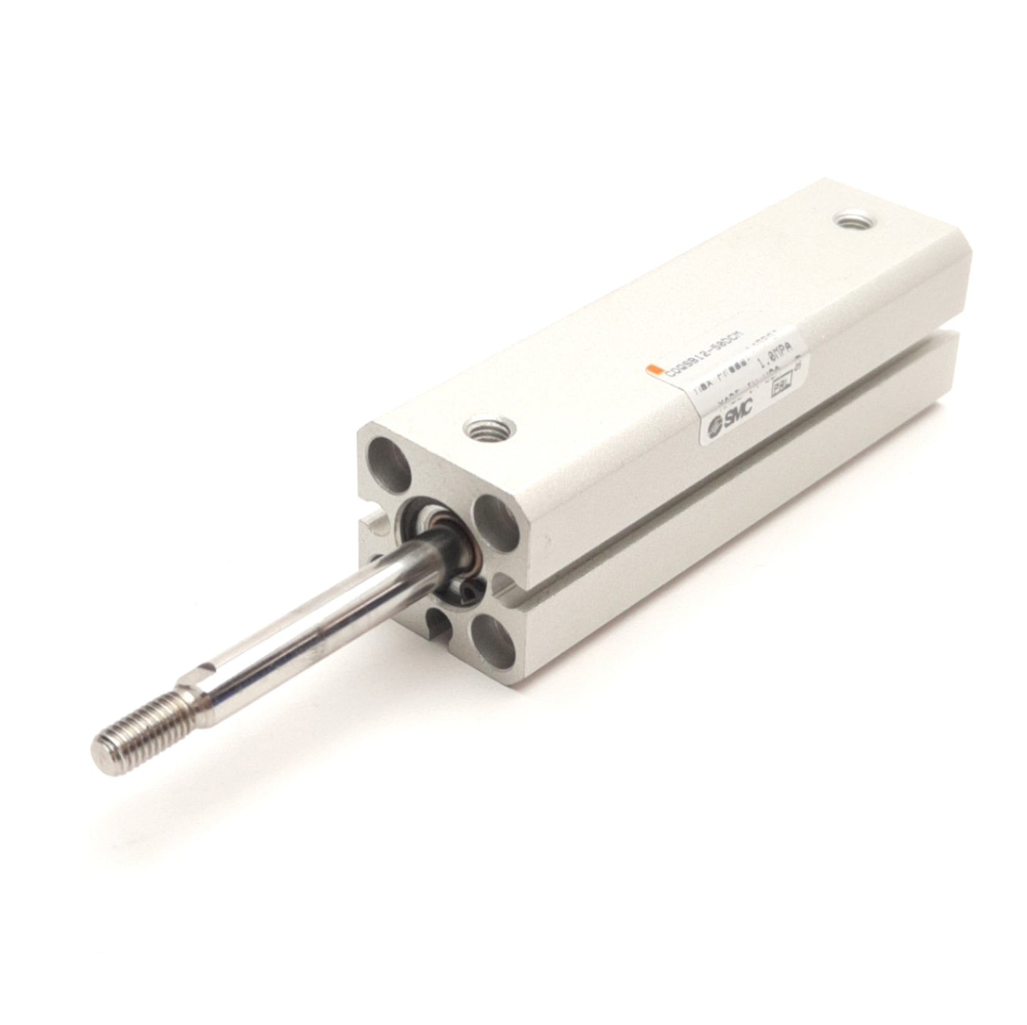 Used SMC CDQSB12-DCM Compact Pneumatic Cylinder, Dbl-Acting, 50mm Stroke, 12mm Bore