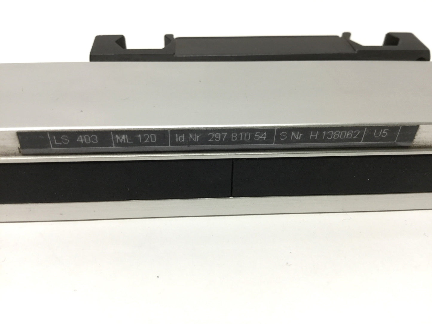 Used Heidenhain LS 403 Incremental Linear Scale Encoder, 120mm Measuring Length, 20µm