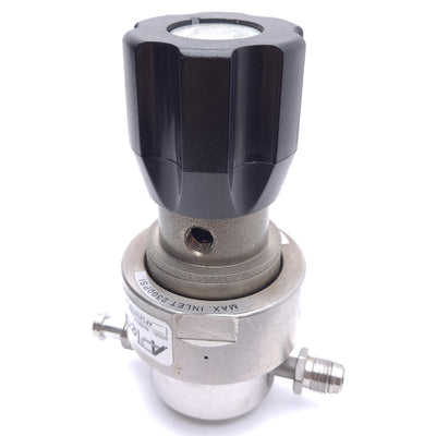 Used APTech AP1410TSM 2PW MV4 MV4 Tied Diaphragm Regulator, 2-100psig, 2-Port