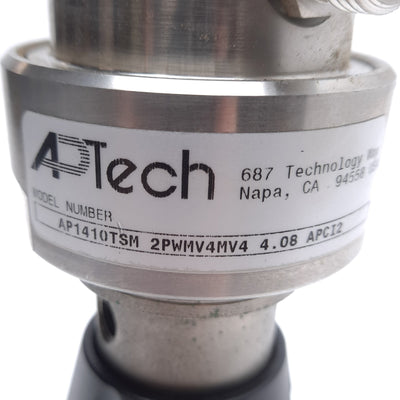 Used APTech AP1410TSM 2PW MV4 MV4 Tied Diaphragm Regulator, 2-100psig, 2-Port