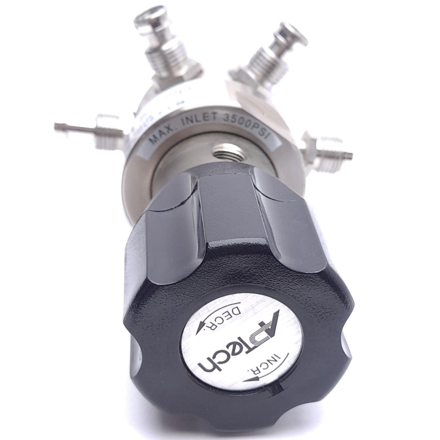 Used APTech AP1010SM 4PW MV4 MV4 0 0 4.08 Tied Diaphragm Regulator, 2-100psig, 4-Port