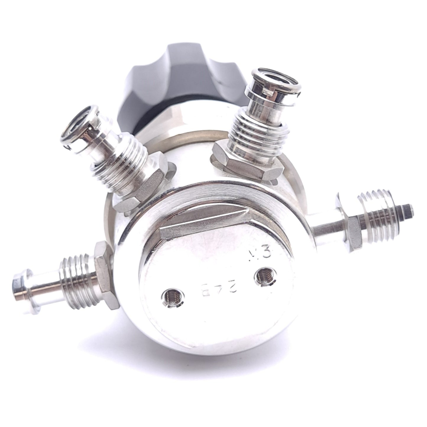 Used APTech AP1010SM 4PW MV4 MV4 0 0 4.08 Tied Diaphragm Regulator, 2-100psig, 4-Port