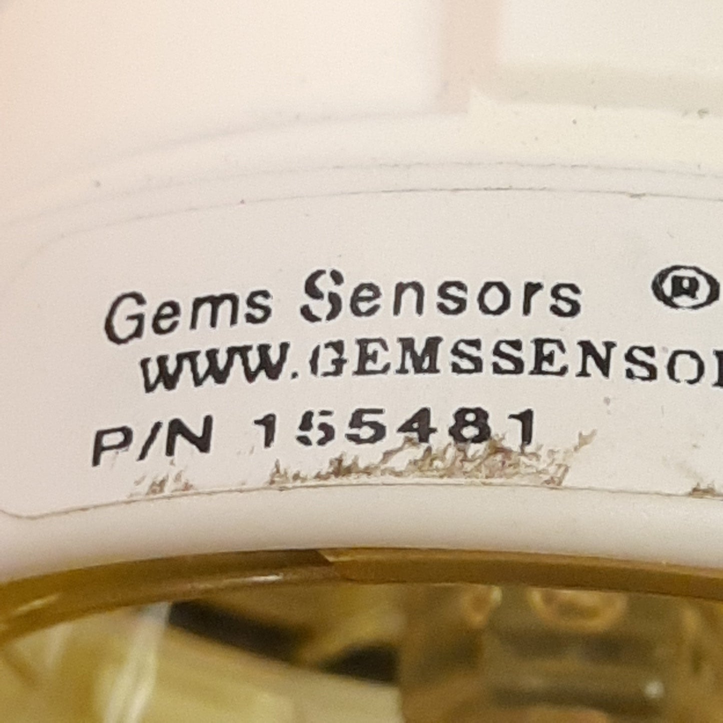 Used Gems Sensors 155481 RFO Type Flow Rate Monitor, 1.5-20GPM, 4.5-24VDC, 1/2in NPT