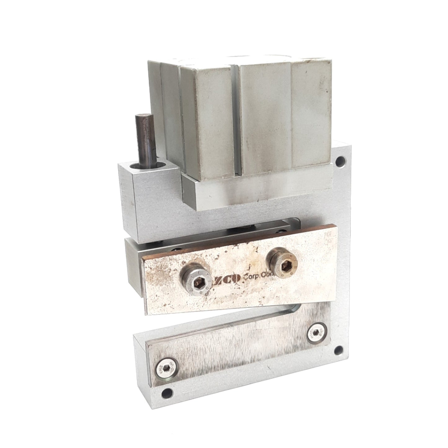 Used AZCO Corp GO-80D Sur-Cut Guillotine Knife, 80mm x 5mm Cutter, 40 to 90 PSI