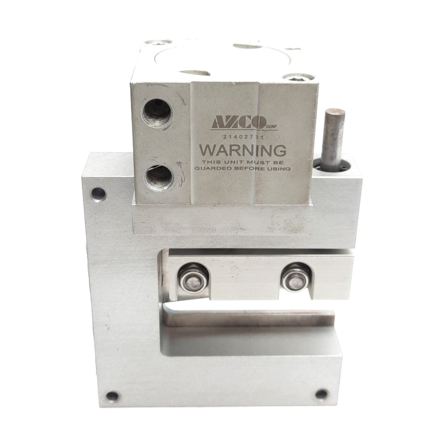 Used AZCO Corp GO-80D Sur-Cut Guillotine Knife, 80mm x 5mm Cutter, 40 to 90 PSI