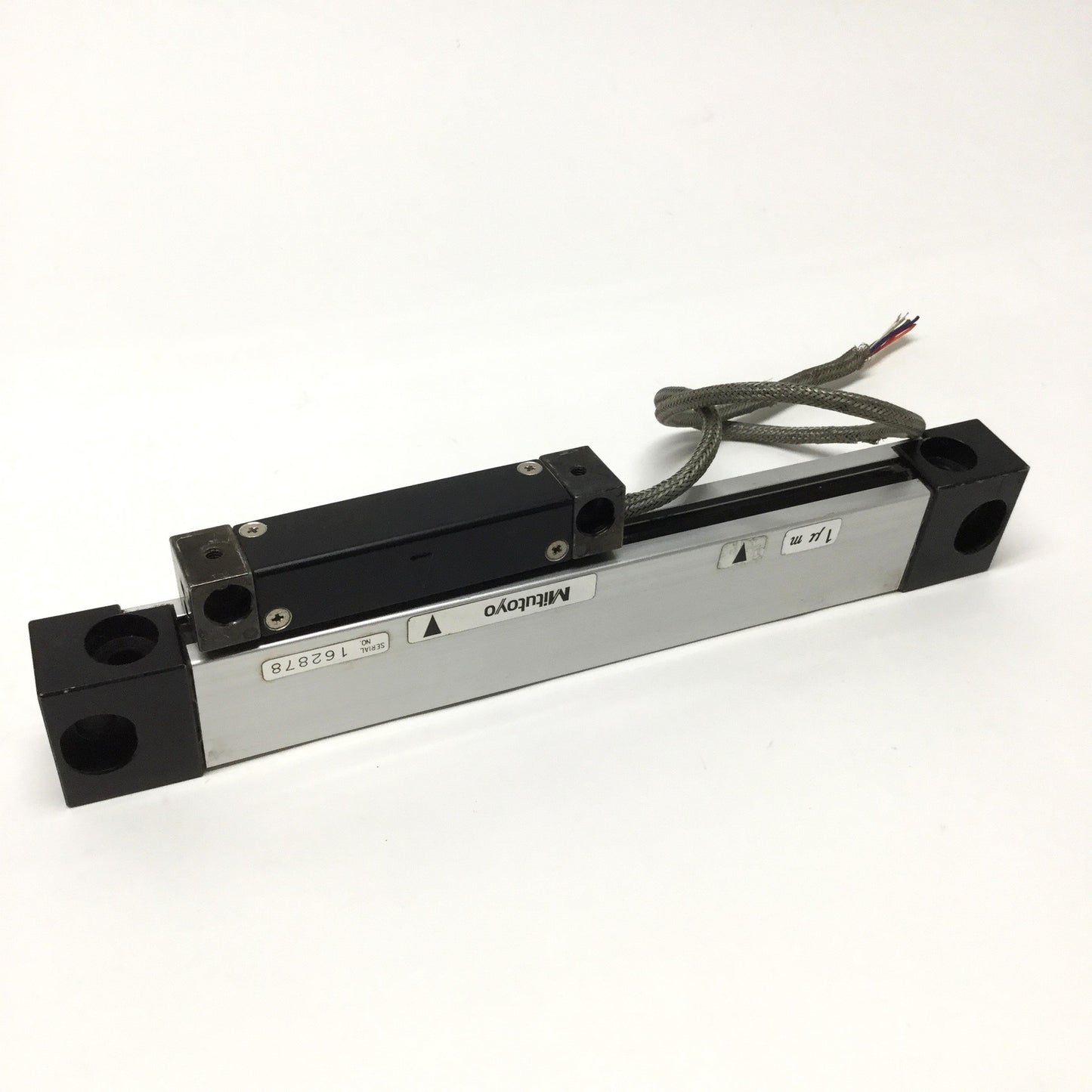 Used Mitutoyo AT11-FN-75 Linear Scale Encoder, 75mm Measuring Length, 1µm Resolution