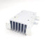Used NTE Electronics R95-187 Aluminum Heat Sink For RS3 Relays, 4.12 x 1.60 x 3.36in