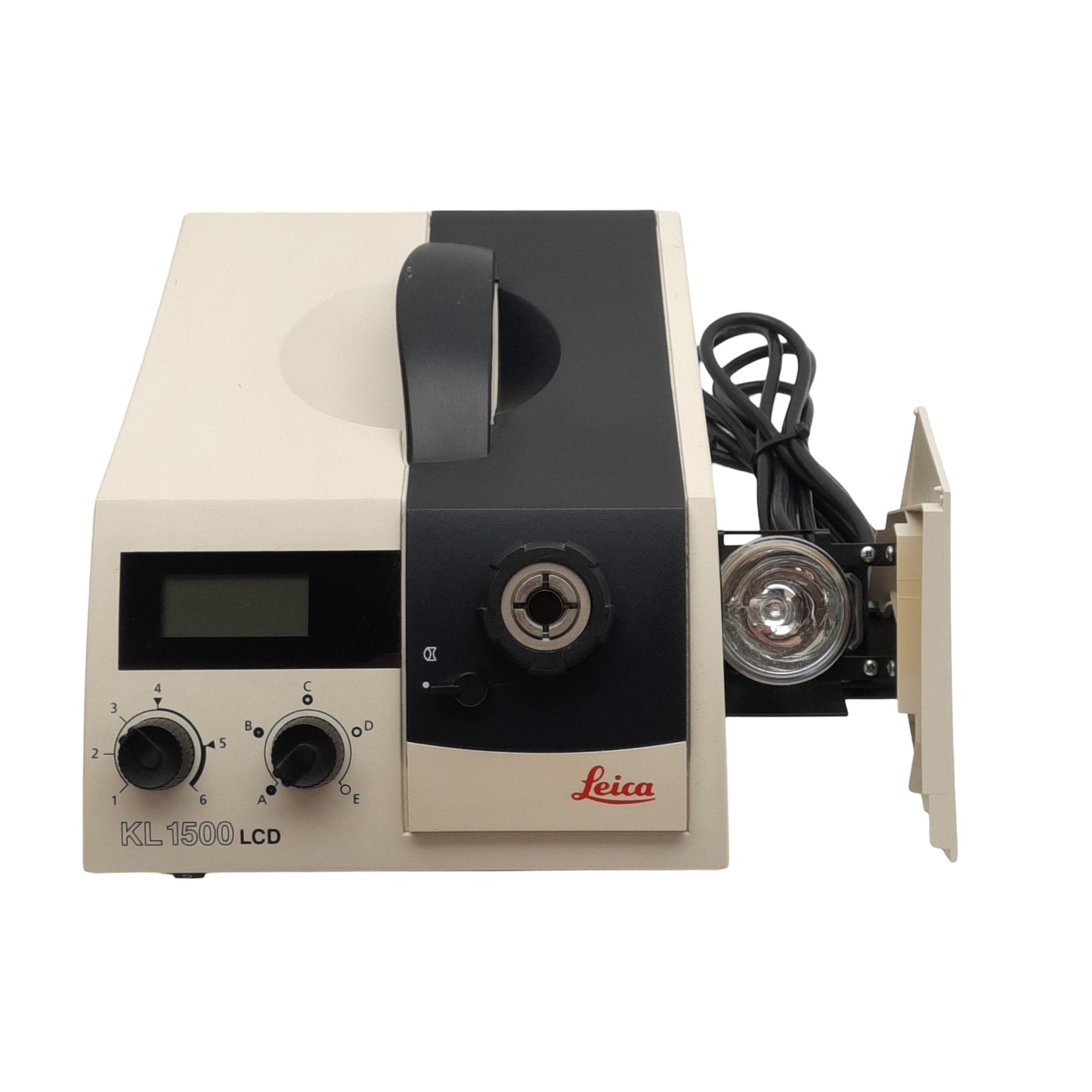 Used Schott KL 1500 LCD Fiber Optic Light Source, 100-120VAC, 150W Halogen, 15V Bulb