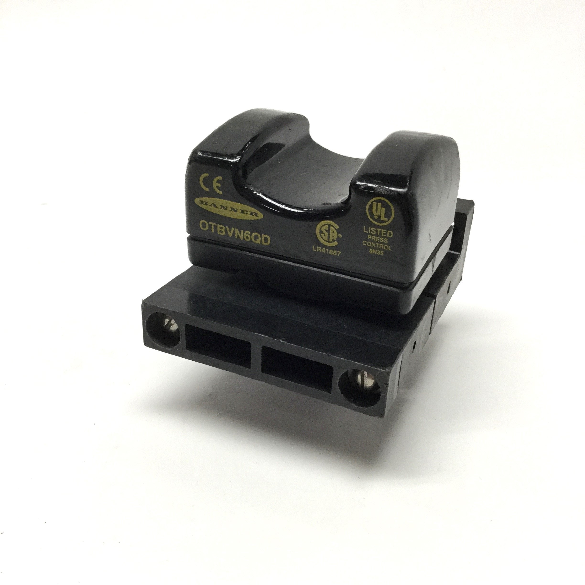 Banner OTBVN6QD Opto-Touch Momentary Action Switch 10-30VDC, NPN w/ Sw ...