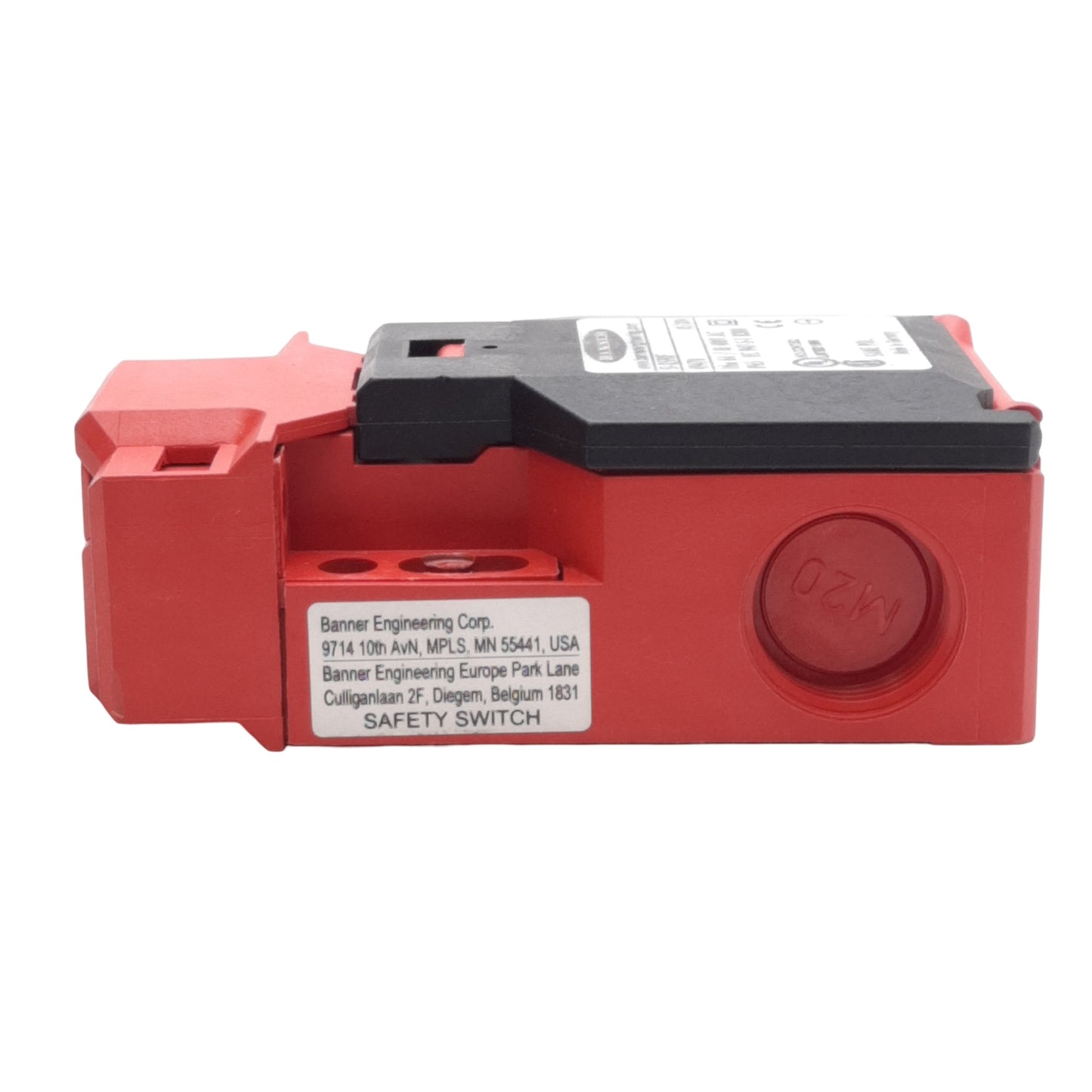 Used Banner SI-QS90F Non-Locking Interlock Switch, 2NC + 1NO, 6A 400VAC *No Key*