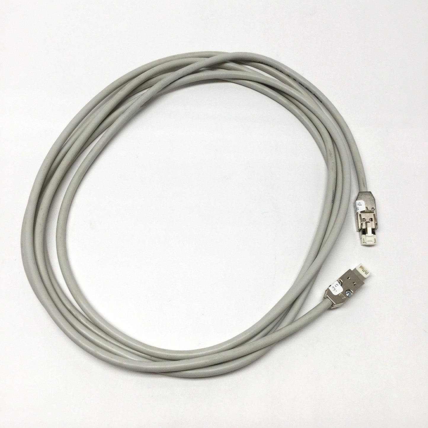 Used Siemens 6FX2002-1DC00-1AE4 DRIVE-CLiQ Signal Cable RJ45 (x2), 4m Length, w/o 24V