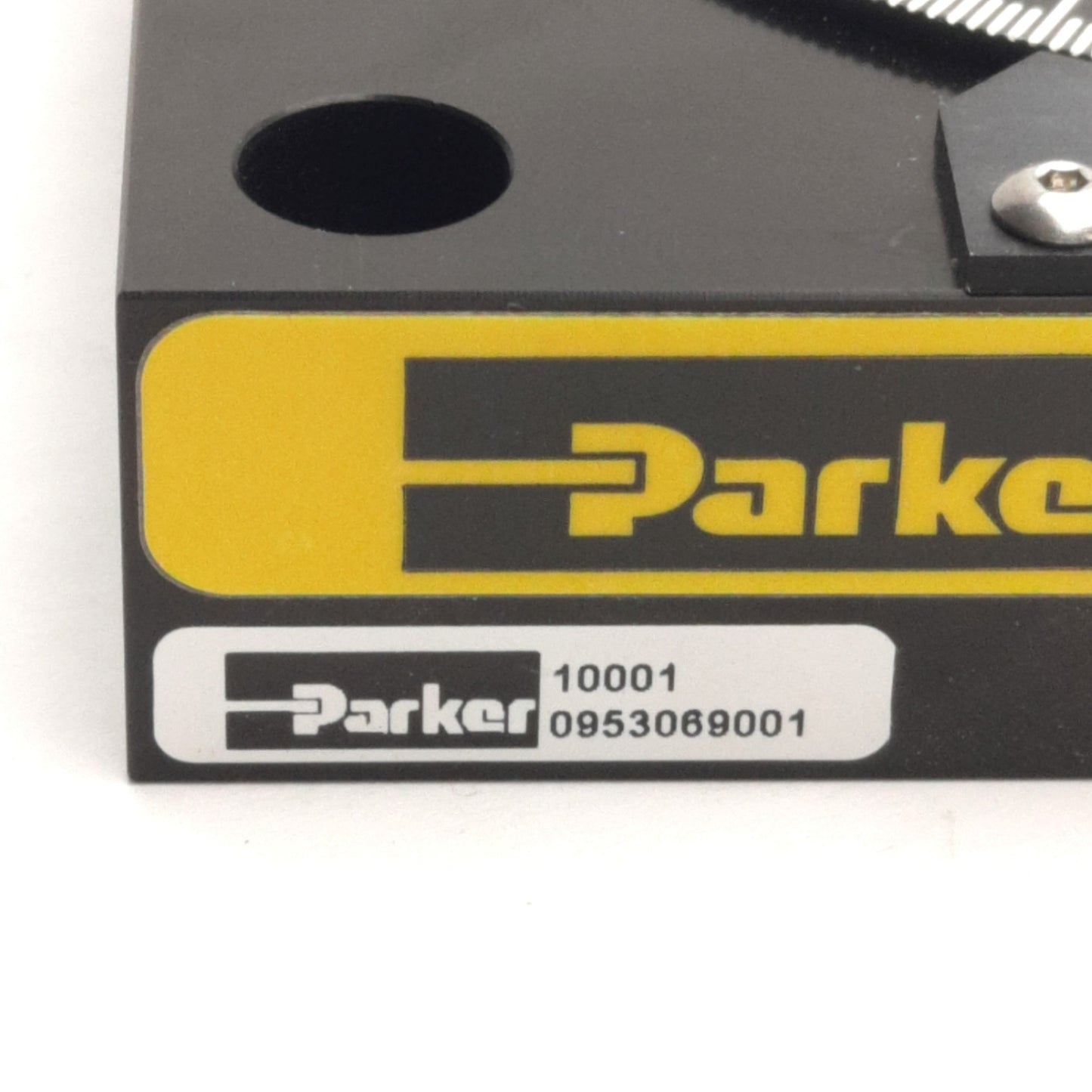 Used Parker 10001 Rotary Positioner Stage, 360° Range, ø2.75" Table, 120:1 Ratio