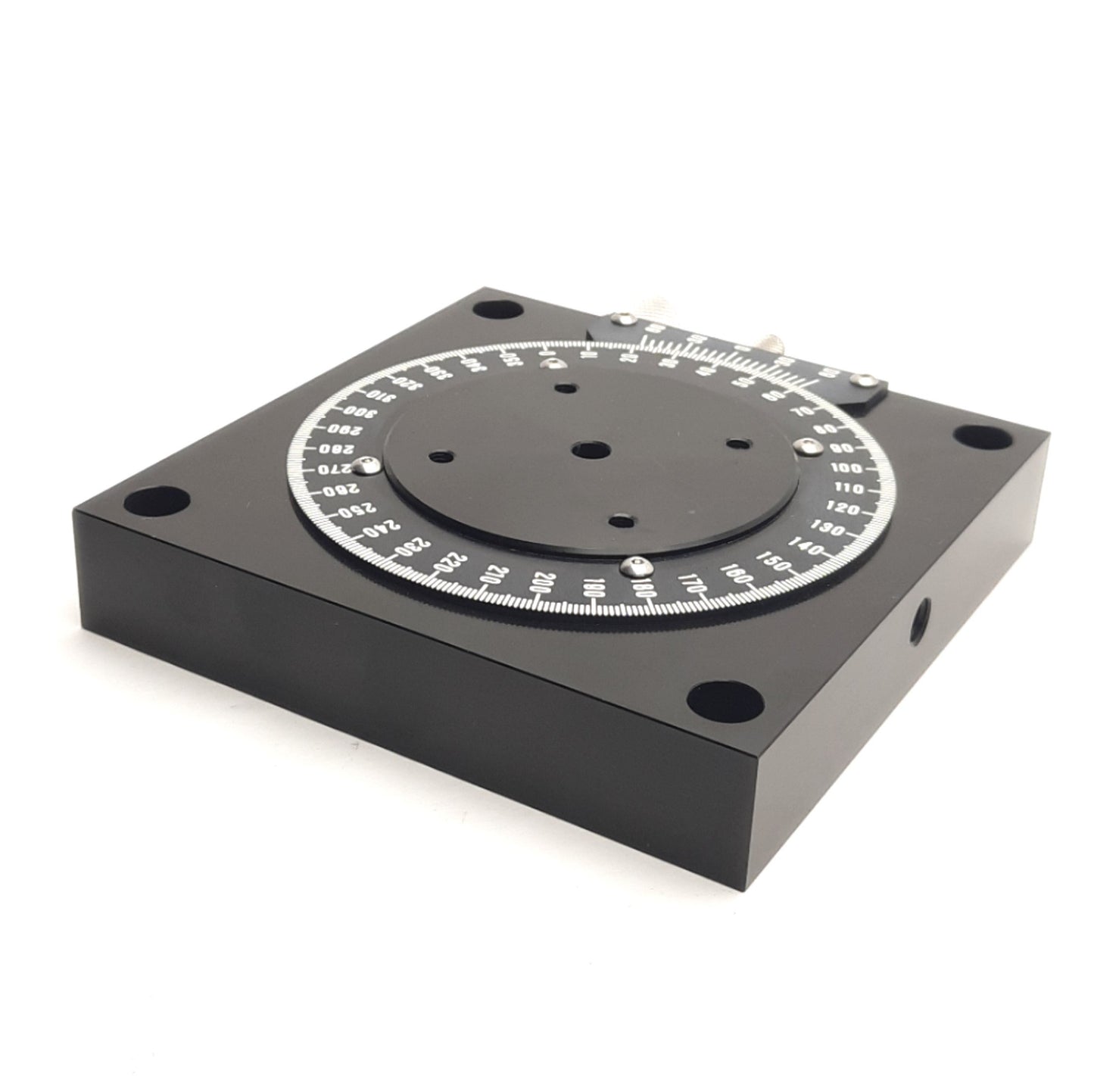 Used Parker 10001 Rotary Positioner Stage, 360° Range, ø2.75" Table, 120:1 Ratio
