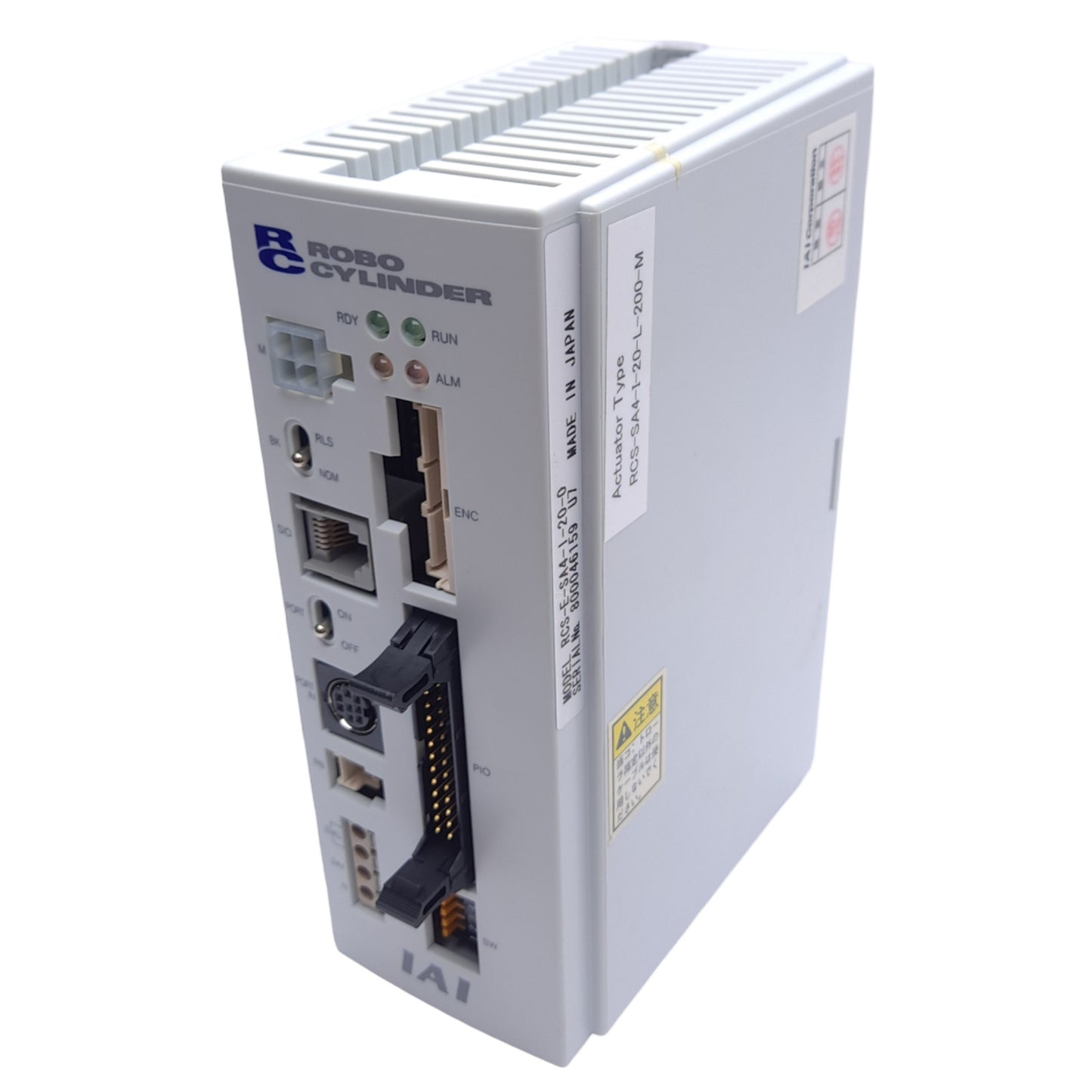 Used IAI Robo Cylinder RCS-E-SA4-I-20-0 Controller, 24VDC Supply, 20W Motor Capacity