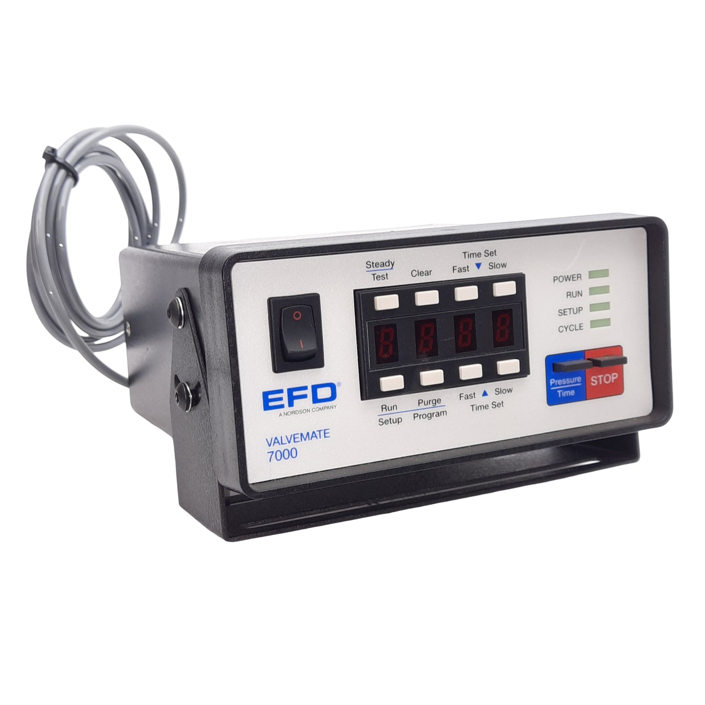 Used EFD 7020485 ValveMate 7000 Controller 100/120/220VAC 6/5VA Supply 70PSI 1.5SCFM