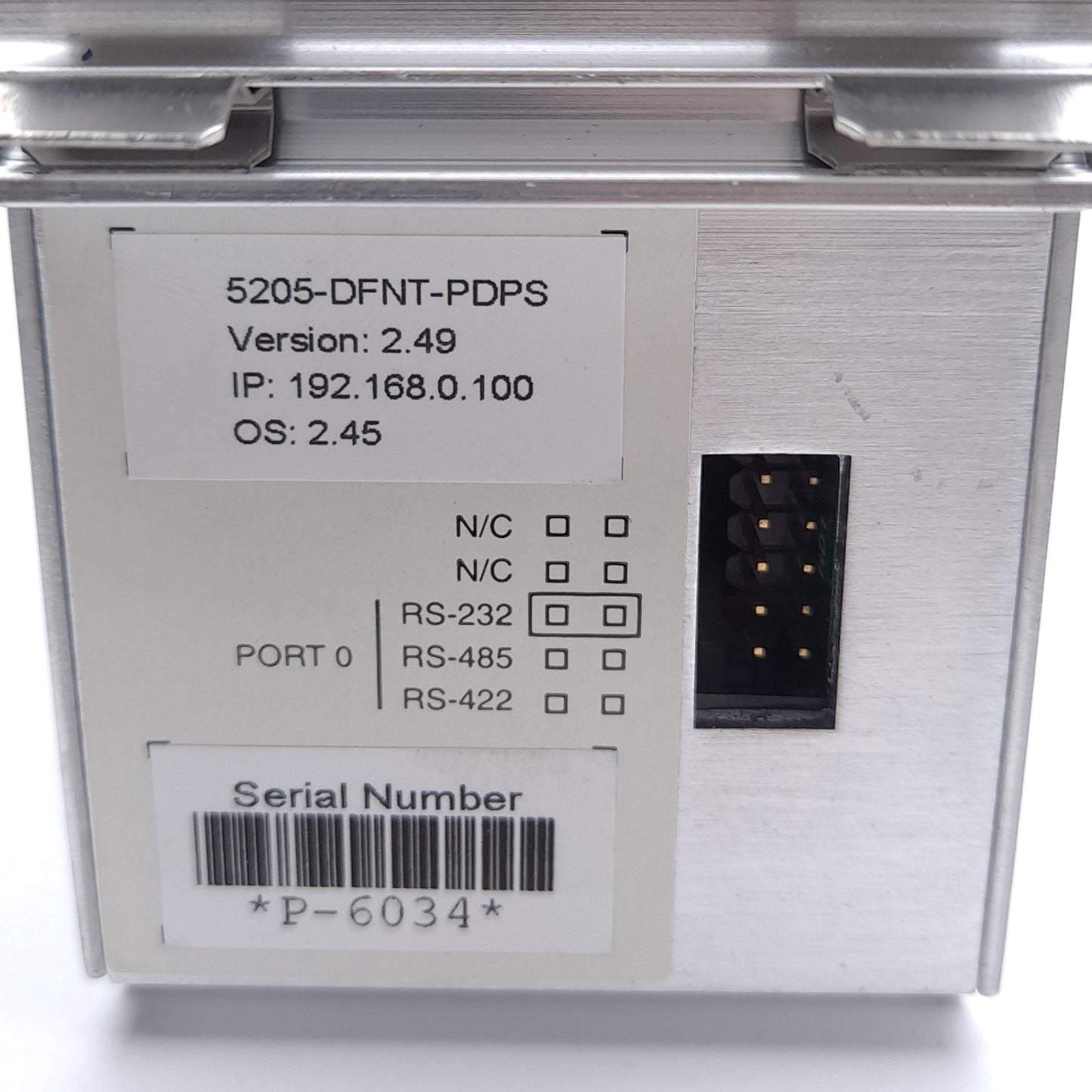 Used ProSoft 5205-DFNT-PDPS ProLinx EtherNet/IP to PROFIBUS DP Slave Gateway, 24VDC