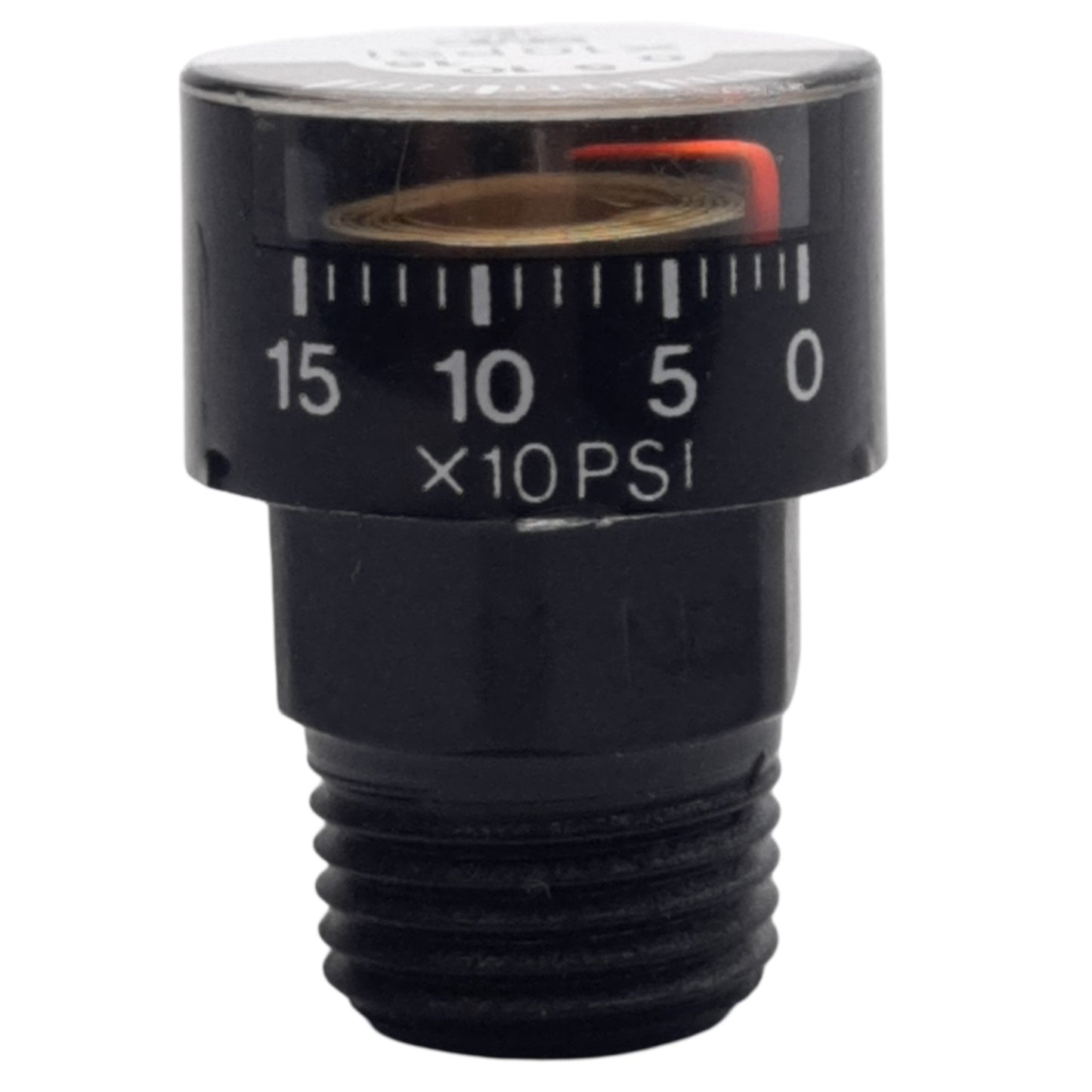 Used Lot of 4 SMC G15-P10-N01 Pressure Gauge, ø15mm, 0-150PSI, 1/8in NPT, 10-32 Port