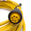 Used Banner MBCC-530 Single-Ended Cable Cordset, 7/8in 5-Pin Female, 20ft Length