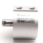 Used SMC NCQ8A056-025 Compact Cylinder, Stroke: 1/4", Bore: 9/16", Ports: 10-32