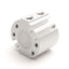 Used SMC NCQ8A056-025 Compact Cylinder, Stroke: 1/4", Bore: 9/16", Ports: 10-32