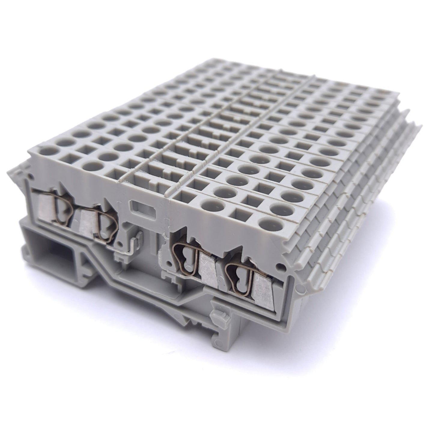 Used Lot of 15 Wago 280-606 Terminal Block, 4-Conductor, 1-Level, 2-Potential