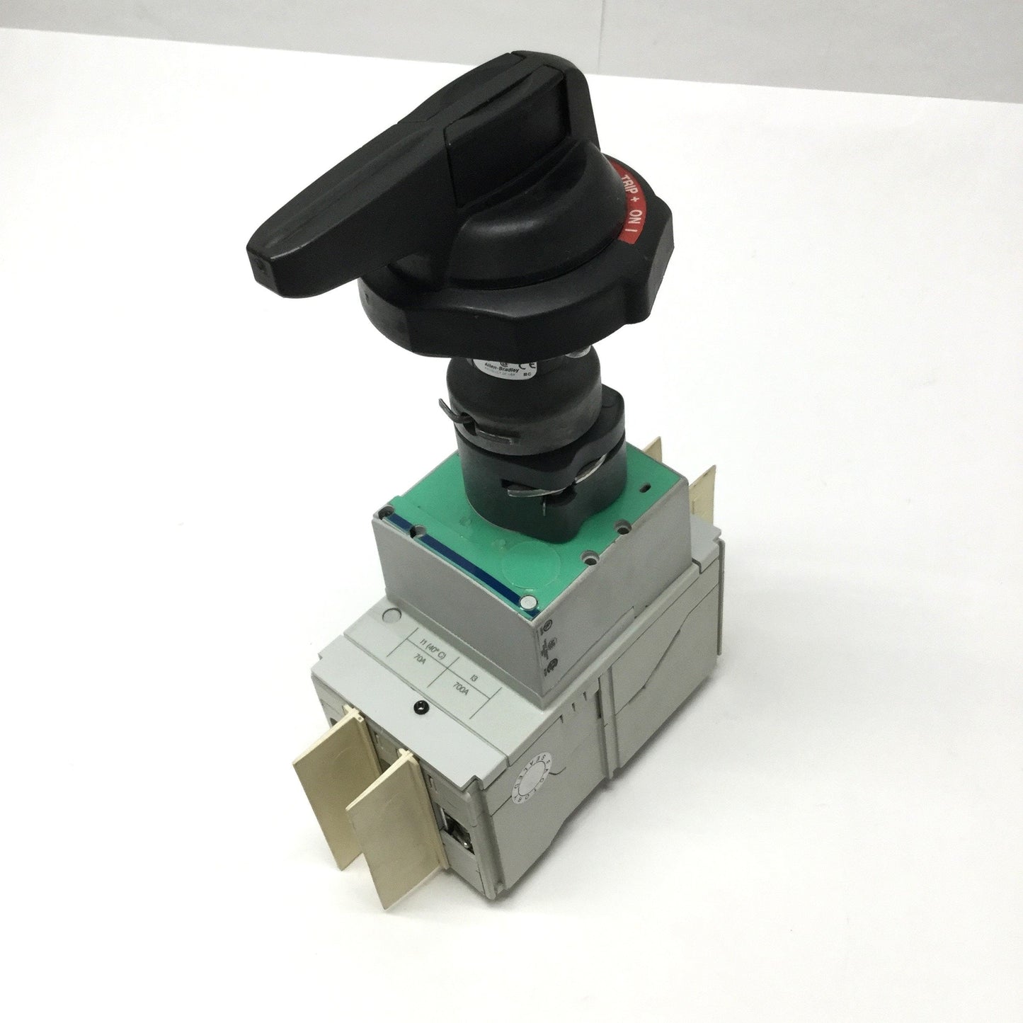 Used Allen Bradley 140G-G2C3-C70 Circuit Breaker 70A 600VAC 3-Pole w/Rotary Handle