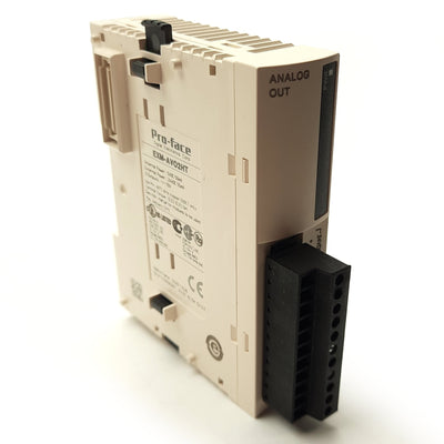 Used Pro-Face EXM-AVO2HT Analog Output Module, 2-Channel +/-10VDC 24VDC
