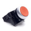 Used Moeller M22-D-R-K10 22mm Pushbutton, Red, 1NO Contact, Flush/Momentary
