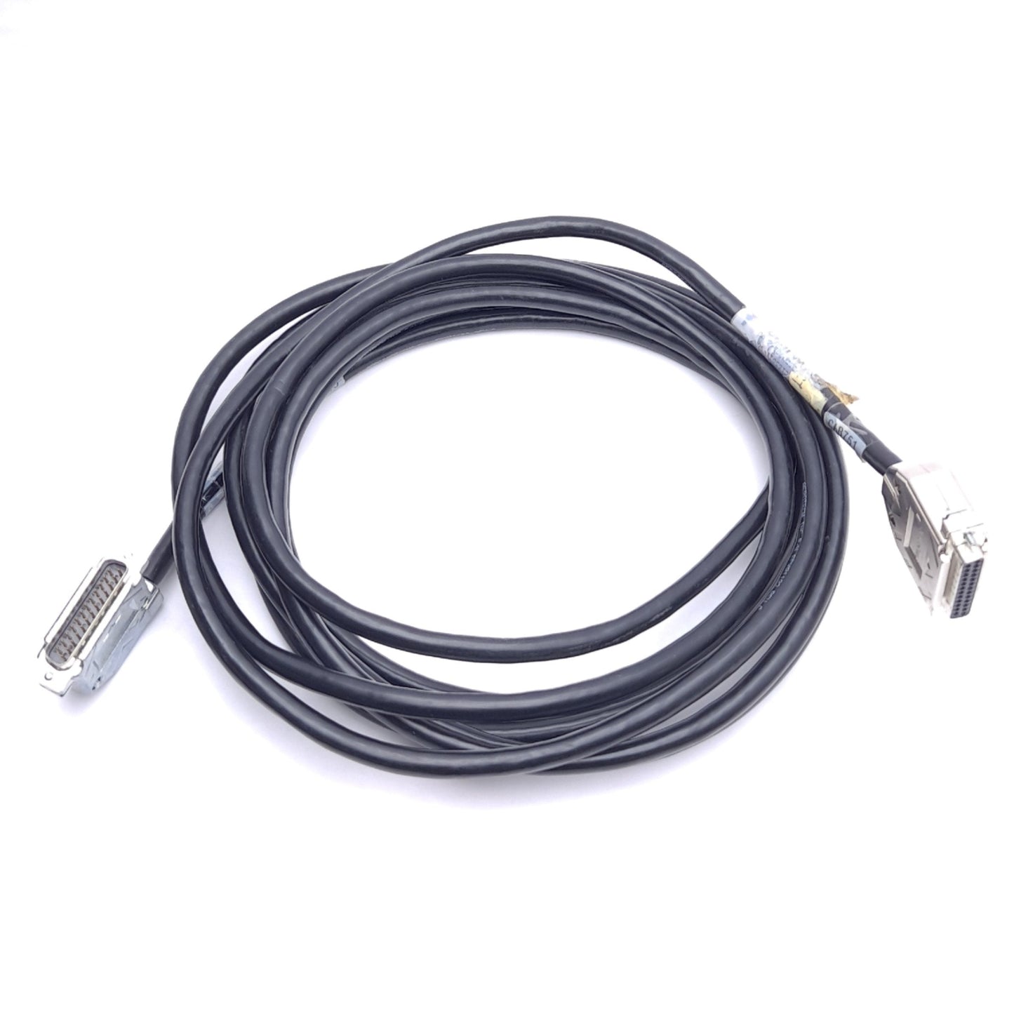 Used Aerotech 630D1650-11 Brushless Motor Feedback Cable, DB25 Male/Female, 17ft